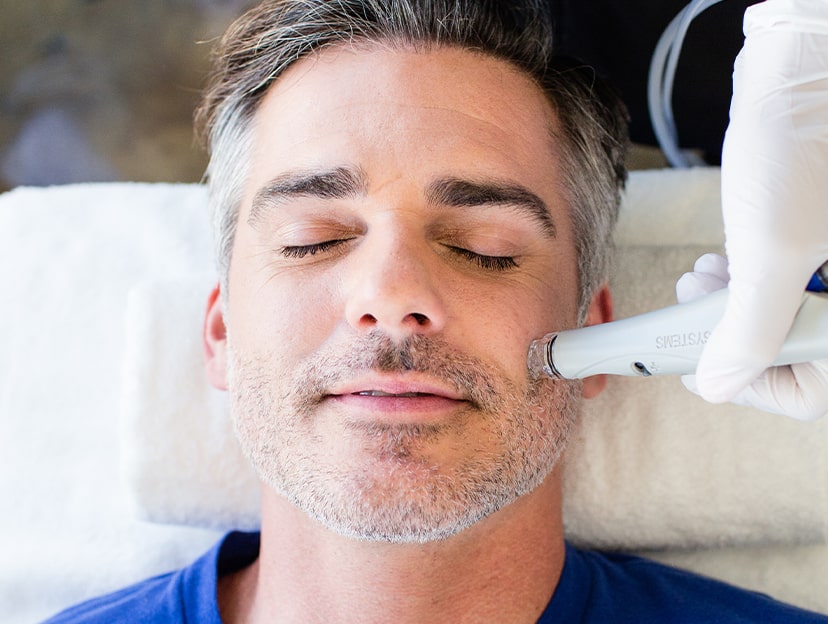 HydraFacial férfi kezelés